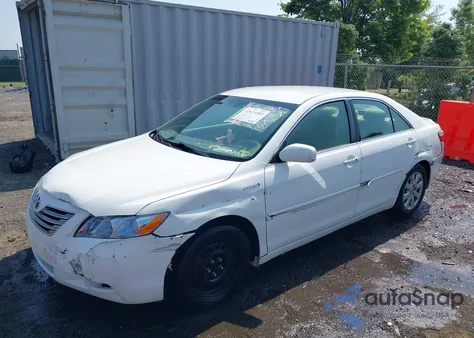 2007 Toyota Camry Hybrid из США, поврежденный, VIN JTNBB46K873005597